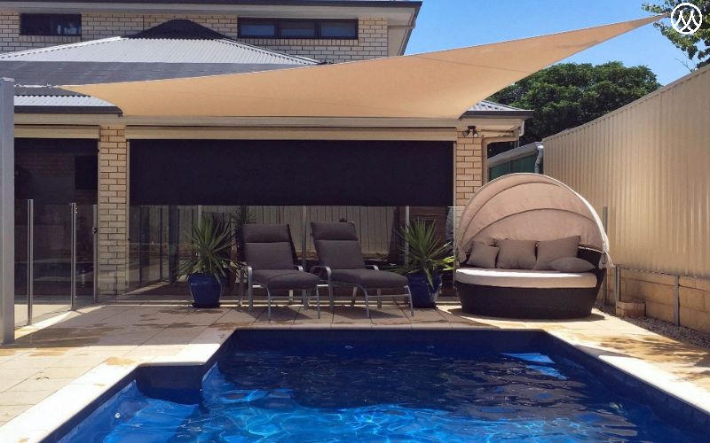8 Stylish shades for a pool for UAE Homes 2 shades for a pool