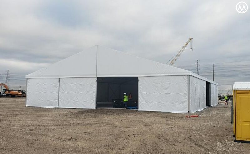 Industrial Tents: The Future of Flexible, Secure & Eco-Smart Spaces  2 industrial tent
