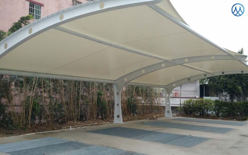 Smart & Sustainable PVC Car Parking Shades: The Next Generation Solutions 2 PVC car parking shade
